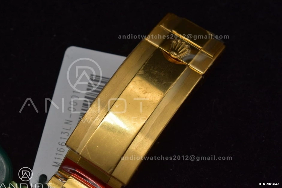 Bold 904L Edition Black VS Submariner 1:1 YG 1138 Steel Ceramic VSF Best 126618 LN 0424